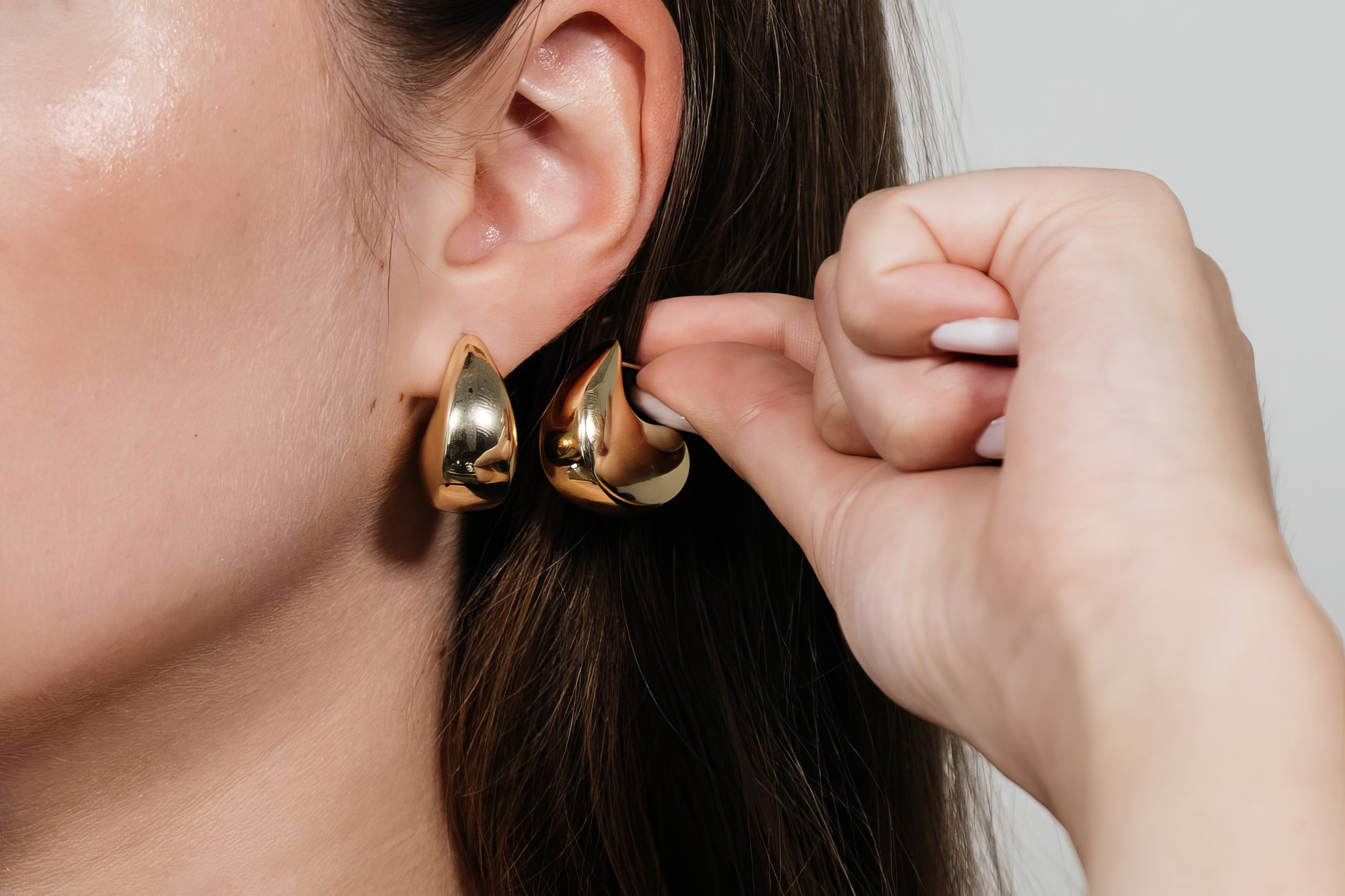 Golden Dewdrop Earrings